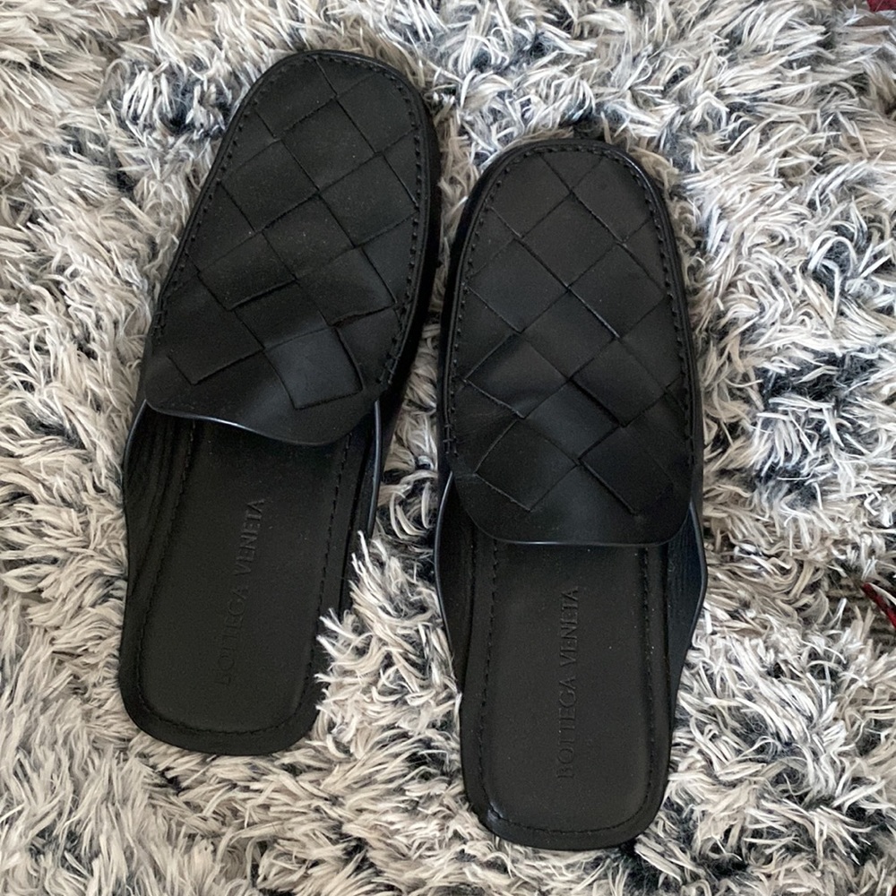 Bottega Veneta Intrecciato Leather Mule